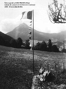 1956 drapeau jour de fete